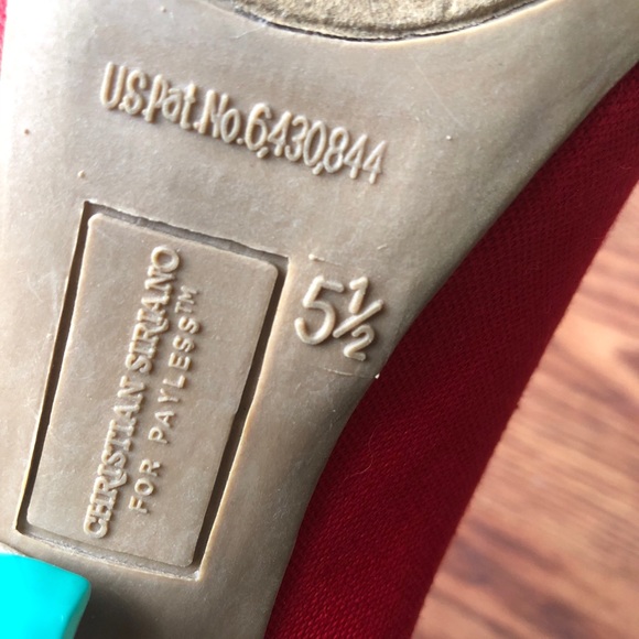 ✨SOLD✨ Christian Siriano Red Heels - Picture 5 of 5
